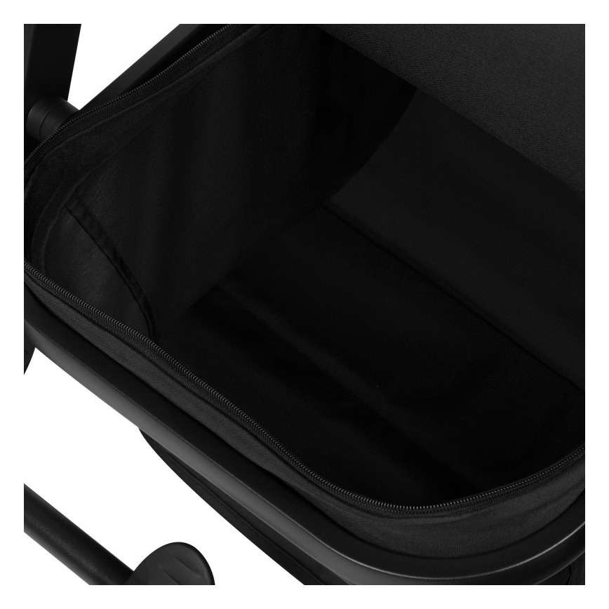 Lionelo - Kombinovaný kočík 3 v 1 AMBER PLUS Šedý grafit