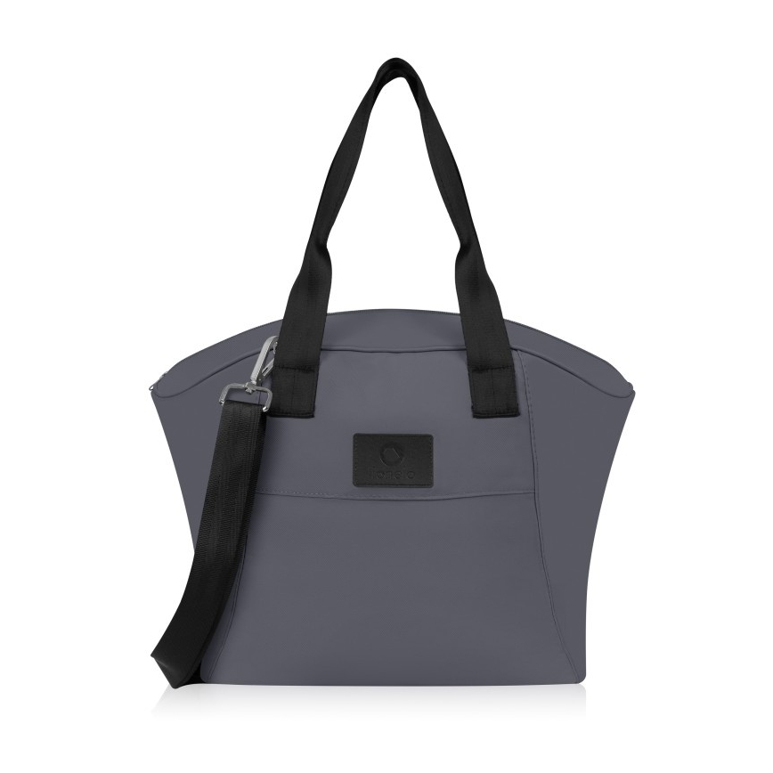 Lionelo - Kombinovaný kočík 3 v 1 AMBER PLUS Šedý grafit