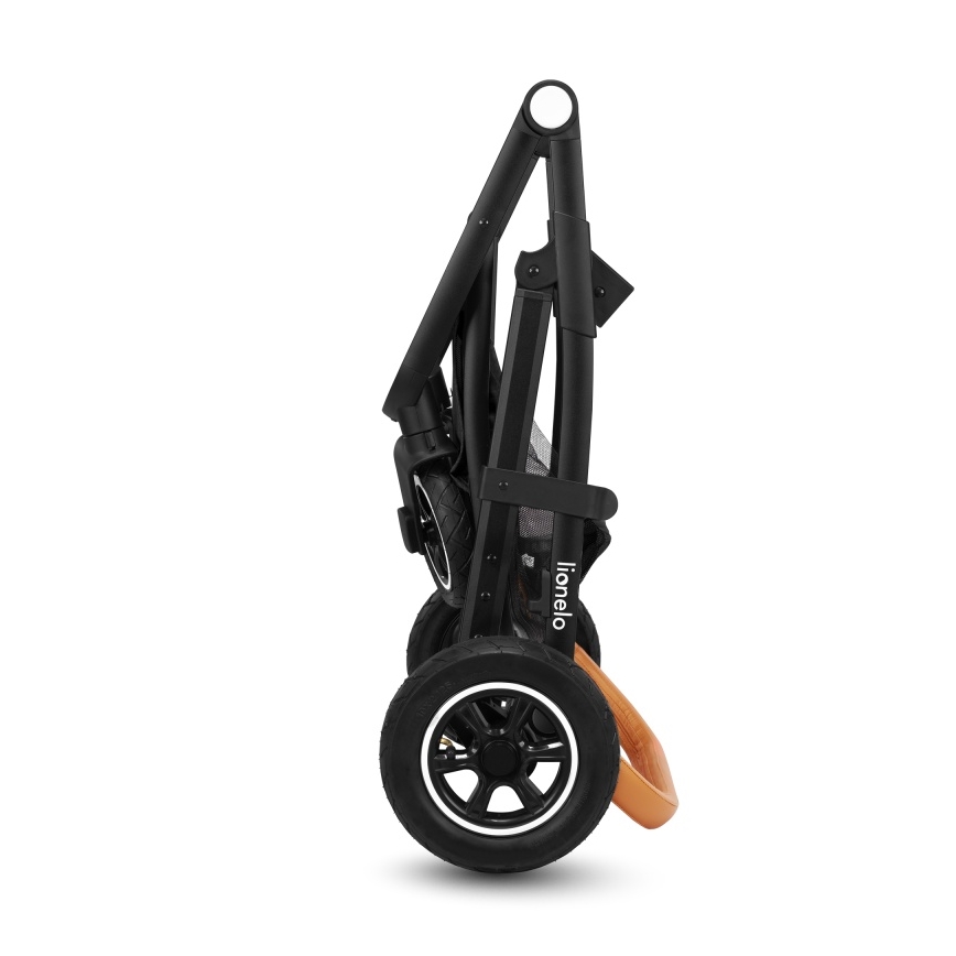 Lionelo - Kombinovaný kočík 3 v 1 AMBER sivý grafit