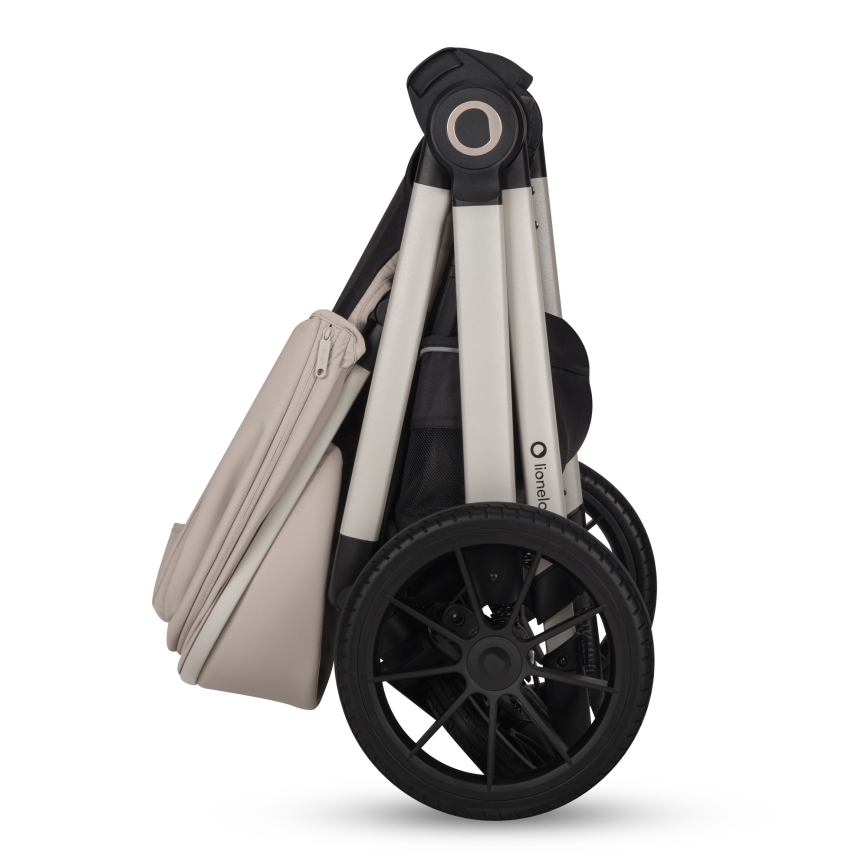 Lionelo - Kombinovaný kočík 3 v 1 LAYLA Beige Sand