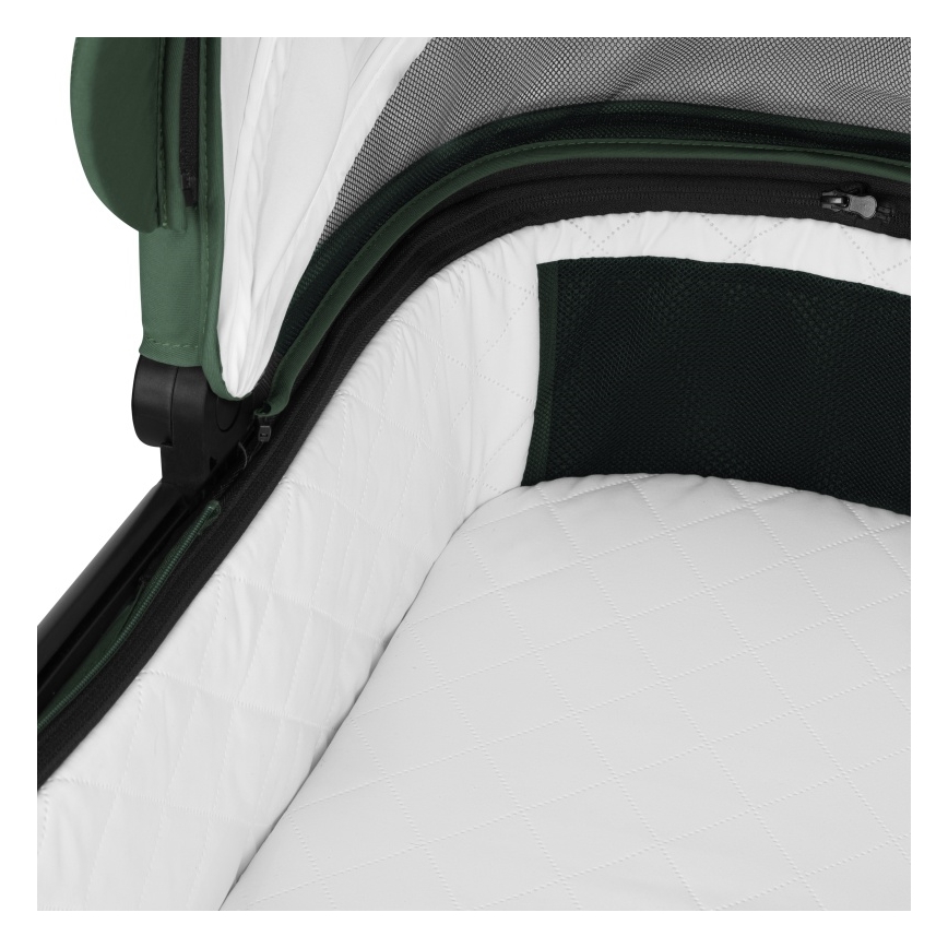 Lionelo - Kombinovaný kočík 3 v 1 LAYLA Lesná zelená