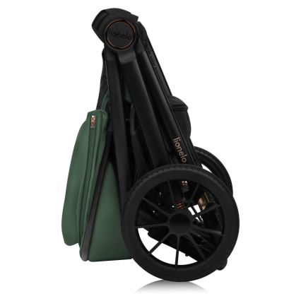 Lionelo - Kombinovaný kočík 3 v 1 LAYLA Lesná zelená