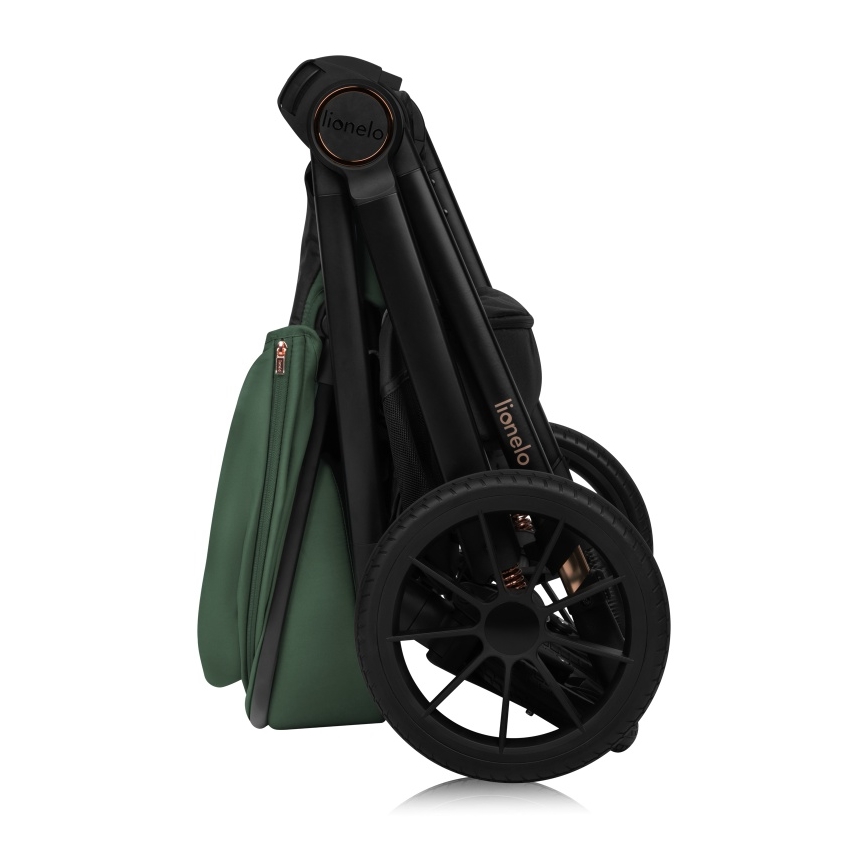 Lionelo - Kombinovaný kočík 3 v 1 LAYLA Lesná zelená