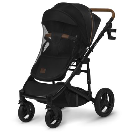 Lionelo - Kombinovaný kočík 3 v 1 MARI TOUR Black Onyx