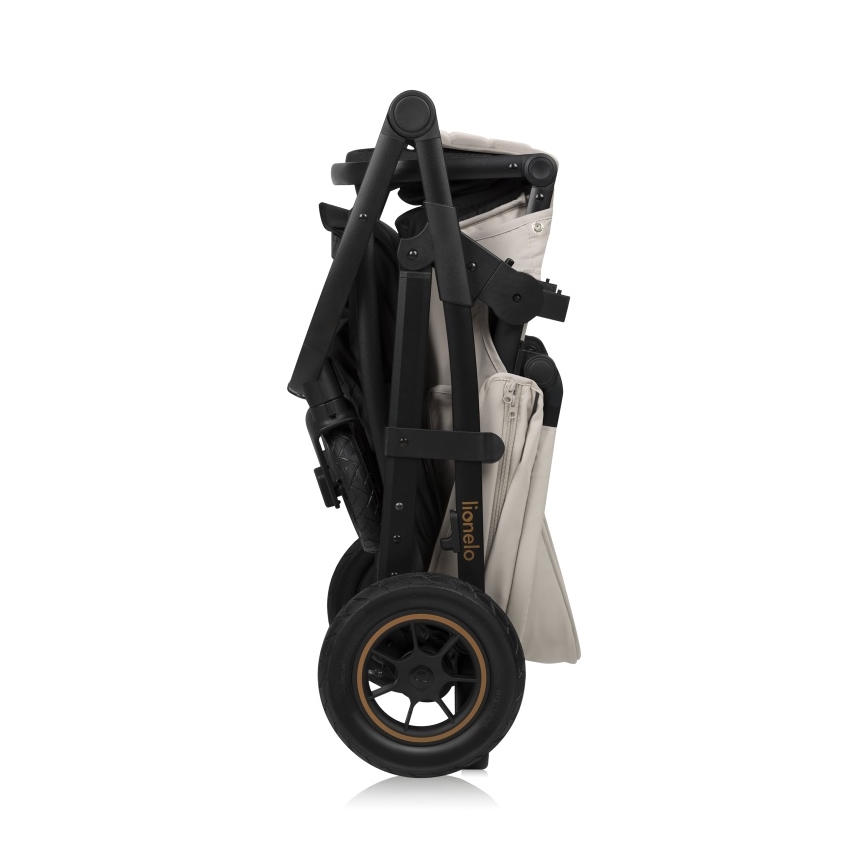 Lionelo - Kombinovaný kočík 3v1 AMBER PLUS Beige Sand