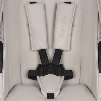 Lionelo - Kombinovaný kočík 3v1 AMBER PLUS Beige Sand