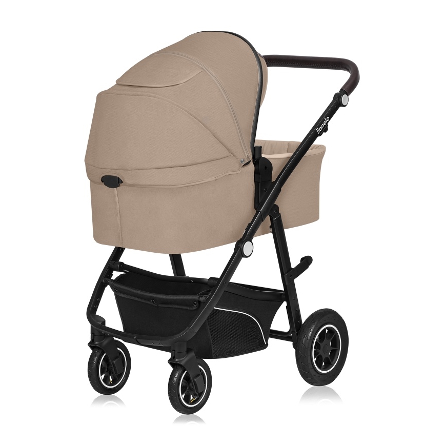 Lionelo - Kombinovaný kočík 3v1 BIANKA Beige Sand
