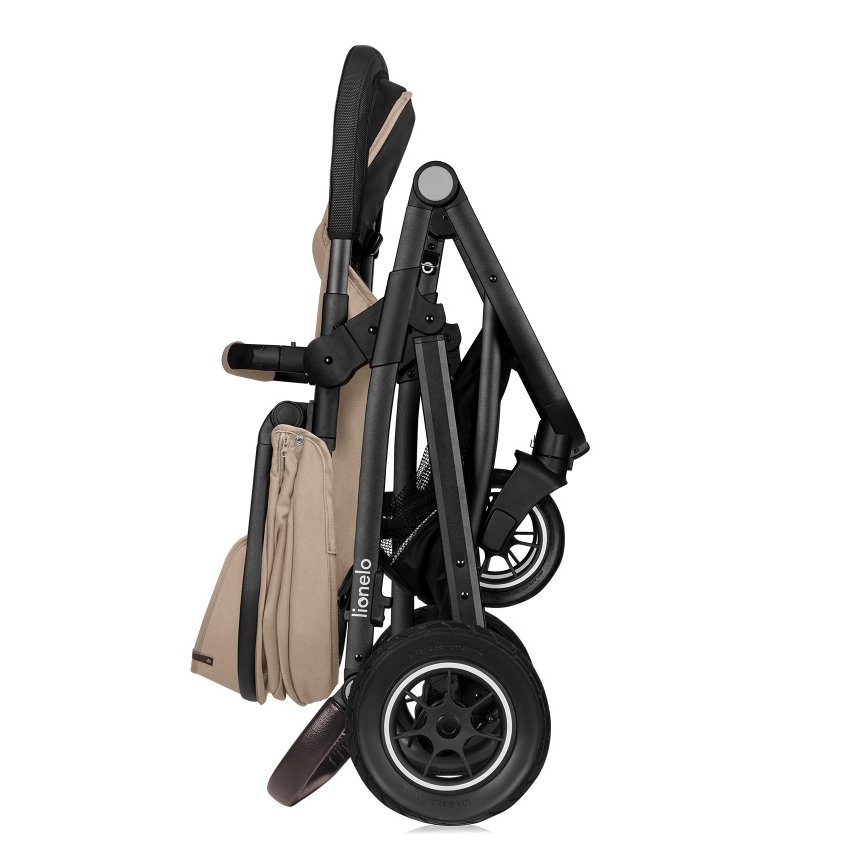 Lionelo - Kombinovaný kočík 3v1 BIANKA béžovo-pieskový