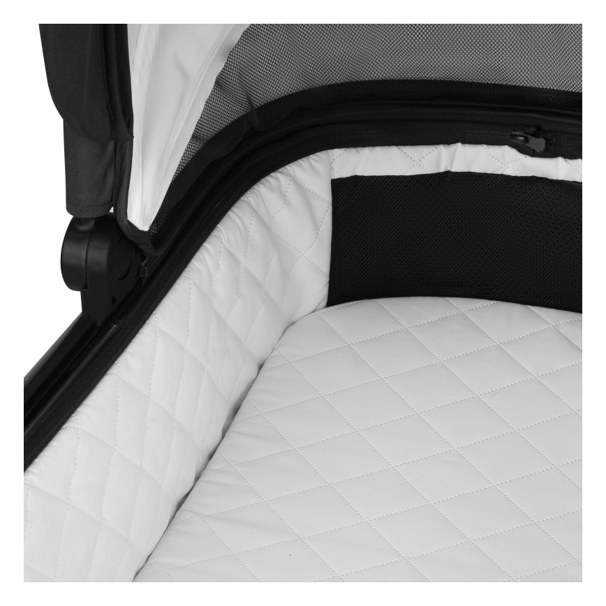 Lionelo - Kombinovaný kočík 3v1 LAYLA Čierny Onyx