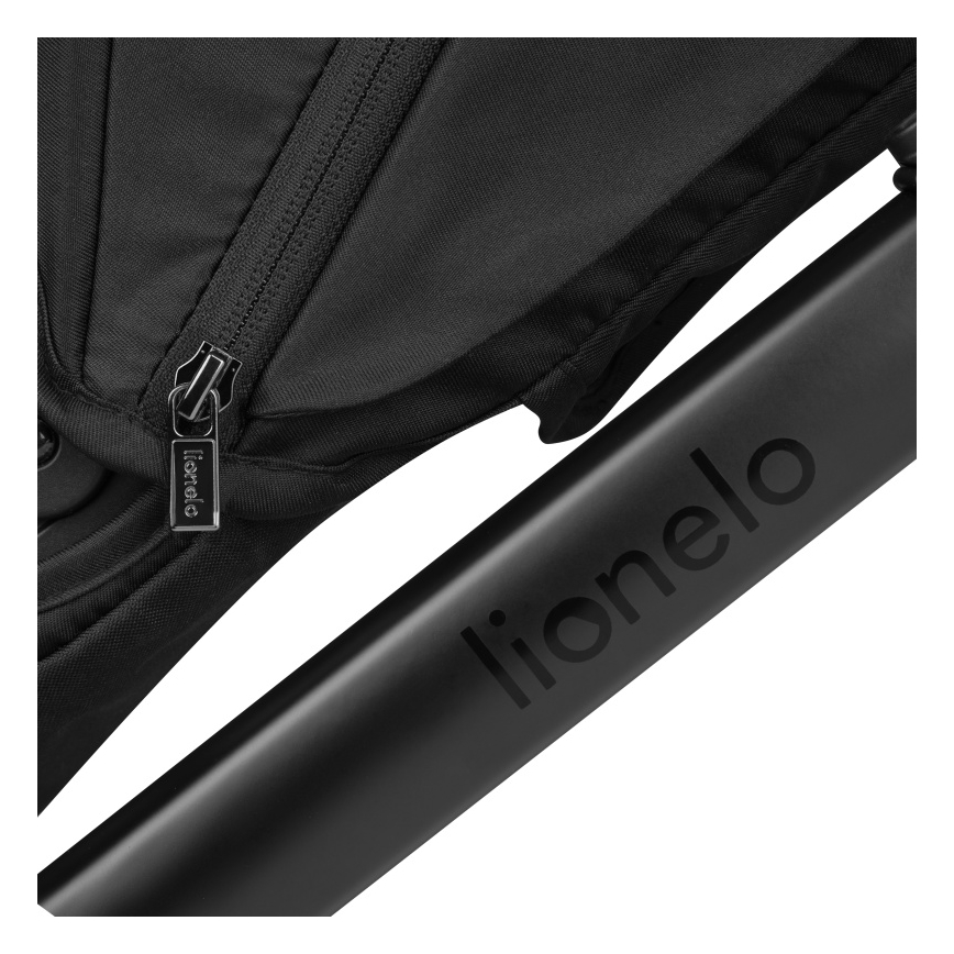 Lionelo - Kombinovaný kočík 3v1 LAYLA Čierny Onyx