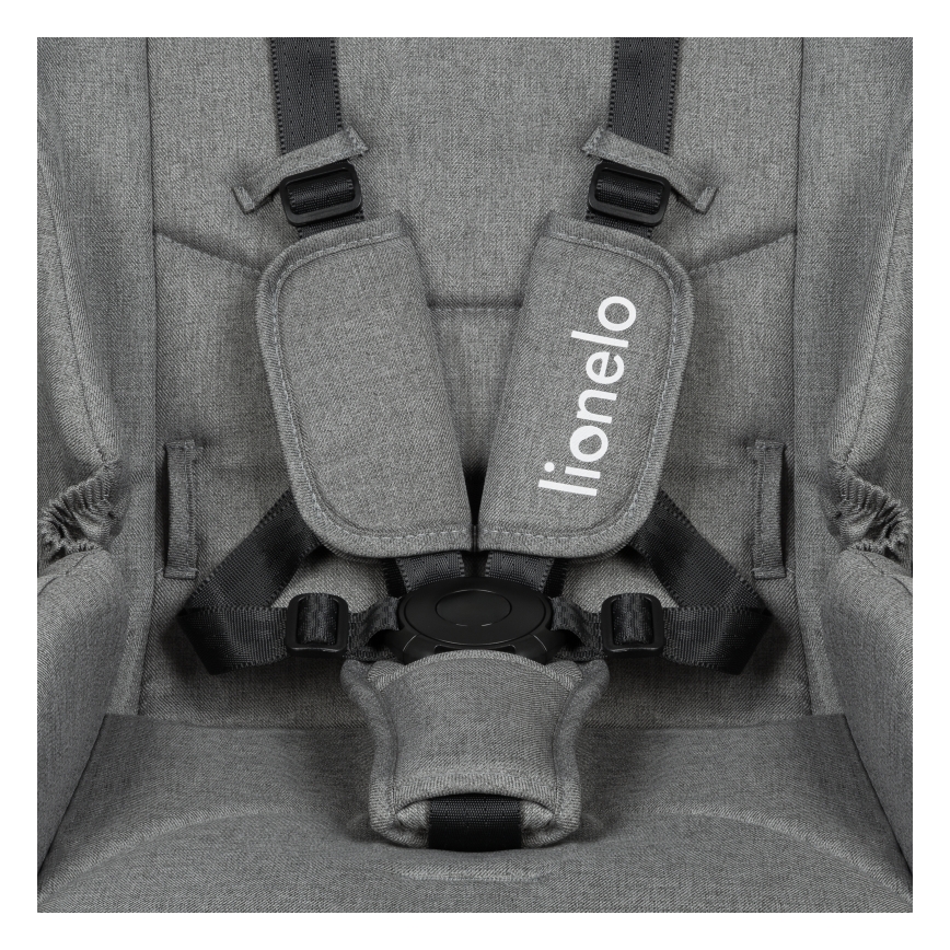 Lionelo - Kombinovaný kočík 3v1 MERIL Grey Stone