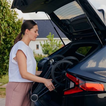 Lionelo - Kombinovaný kočík 3v1 MIKA PLUS Hrdzavo-hnedá