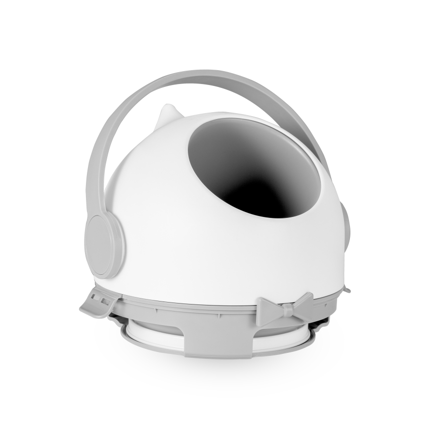 Lionelo - Kôš na plienky PUREBIN 10 l biely