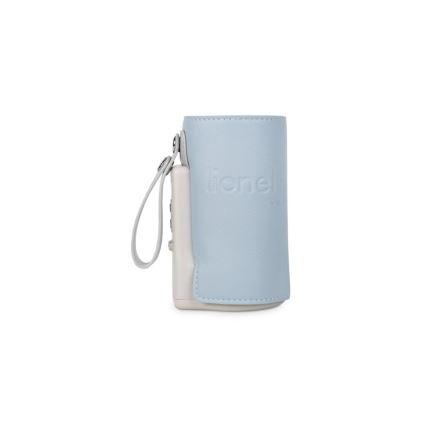 Lionelo - Nabíjací ohrievač fľašiek THERMUP GO PLUS 10W/5V modrá/šedá