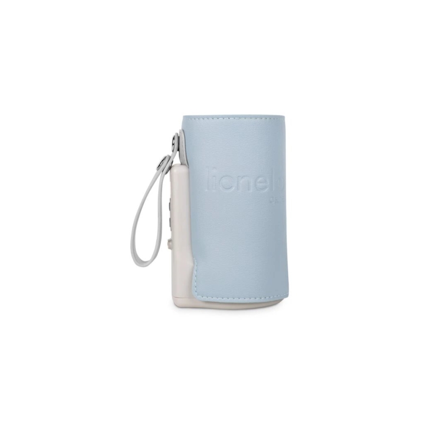 Lionelo - Nabíjací ohrievač fľašiek THERMUP GO PLUS 10W/5V modrá/šedá
