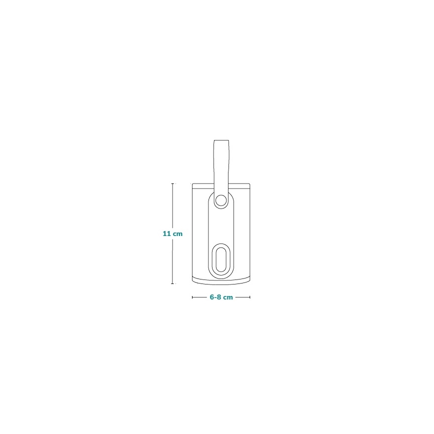 Lionelo - Nabíjací ohrievač fliaš THERMUP GO 18W/5V Šedo-strieborný
