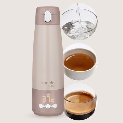 Lionelo - Nabíjací ohrievač mlieka THERMUP 55W/5V