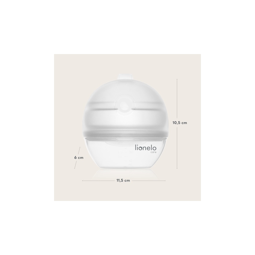 Lionelo - Odsávačka materského mlieka 2 v 1 MILKY 60 ml