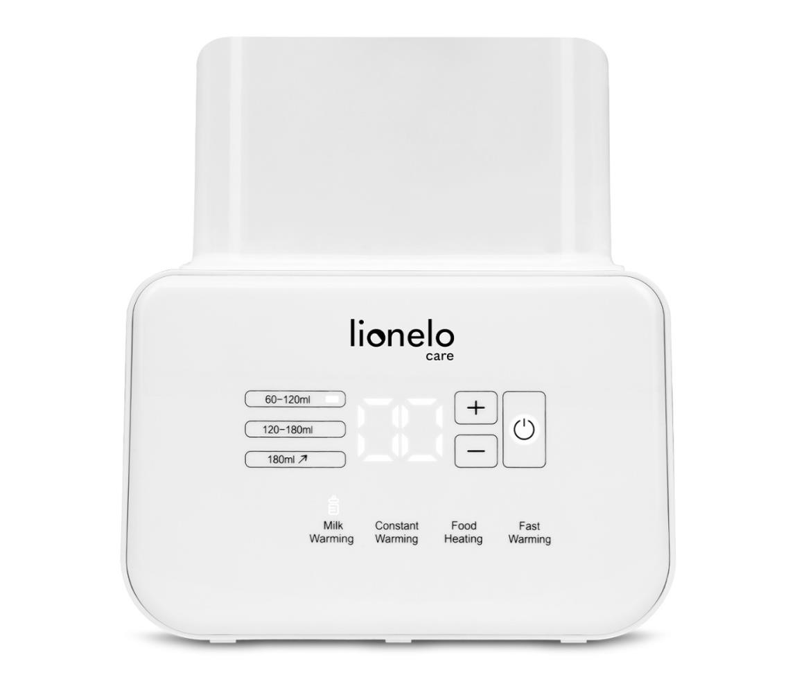 Lionelo - Ohrievač fliaš THERMUP DOUBLE 250W/230V biela 5903771701471