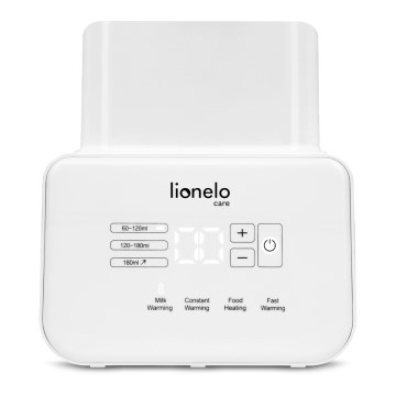 Lionelo - Ohrievač fliaš THERMUP DOUBLE 250W/230V biely