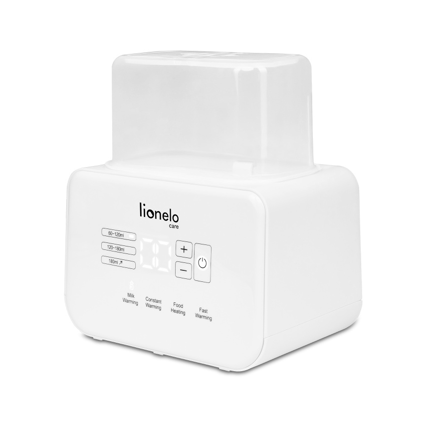 Lionelo - Ohrievač fliaš THERMUP DOUBLE 250W/230V biely