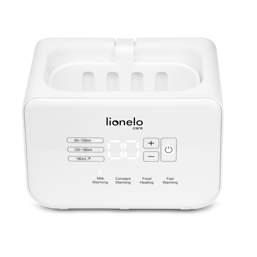Lionelo - Ohrievač fliaš THERMUP DOUBLE 250W/230V biely