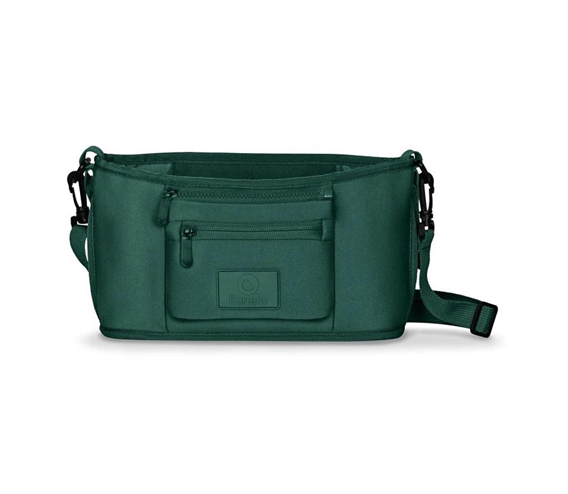 Lionelo - Organizér na kočík LITTLE CUBE Green Forest 5903771702508