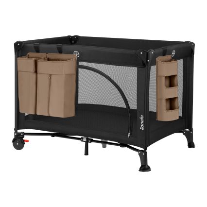 Lionelo - Organizér na postieľku 3 v 1 SIDEPOCKET béžový