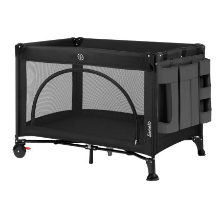 Lionelo - Organizér na postieľku 3 v 1 SIDEPOCKET Sivý