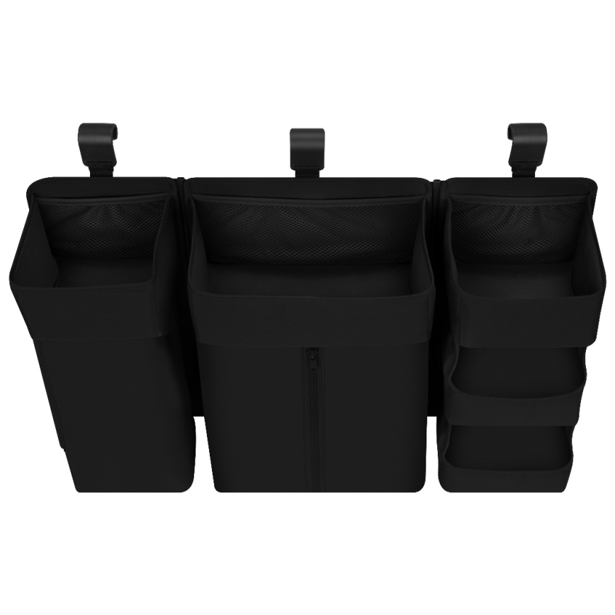 Lionelo - Organizér na postieľku 3v1 SIDEPOCKET Čierny