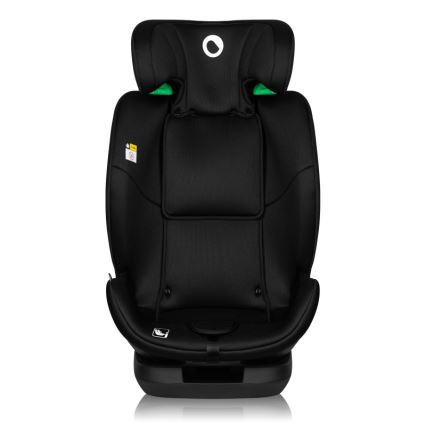 Lionelo - Otáčacia autosedačka so základňou LAVENDER i-Size 76-150 cm Black Carbon