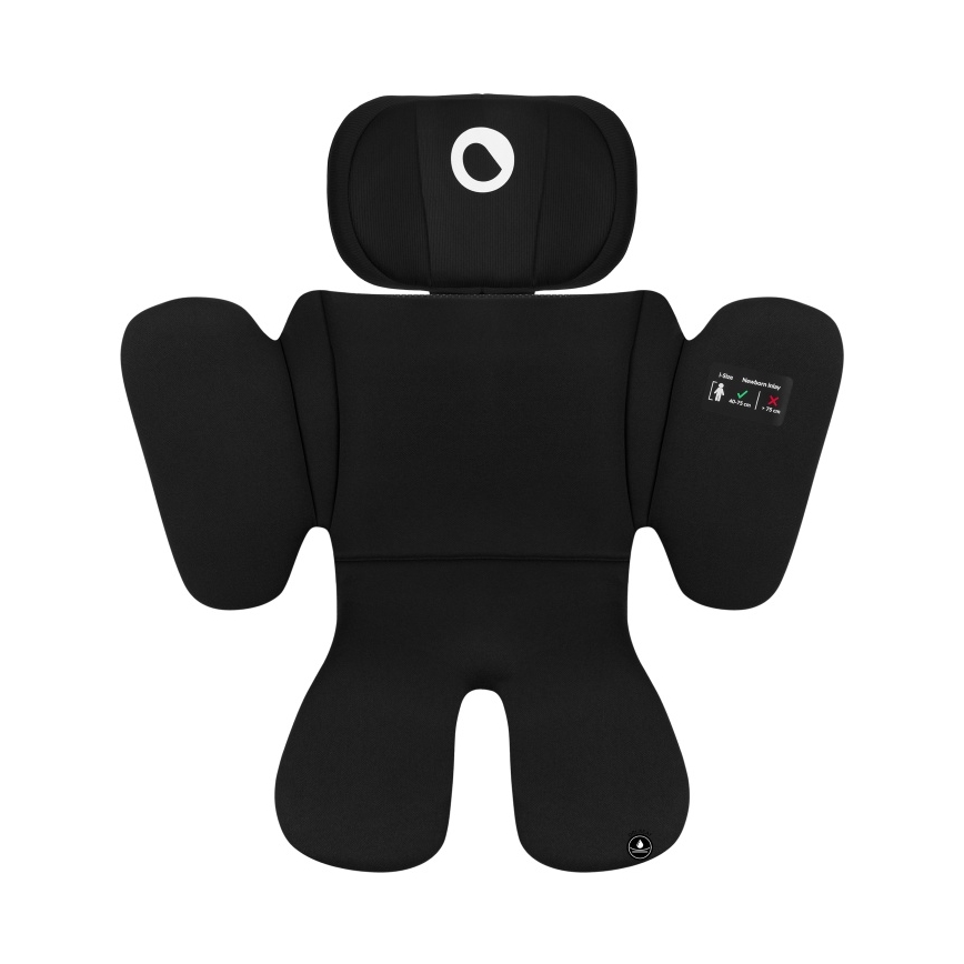 Lionelo - Otočná autosedačka BRAVE i-Size 40-150 cm so základňou Black Carbon