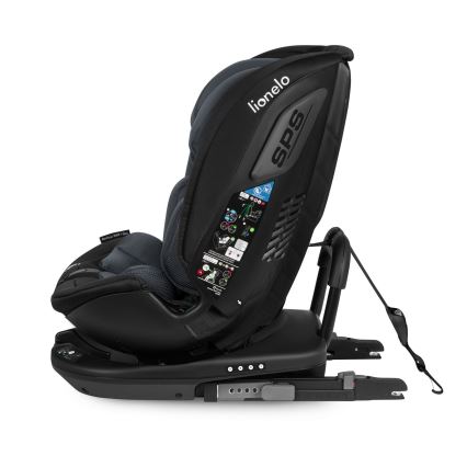 Lionelo - Otočná autosedačka s bázou BASTIAAN i-Size 40-150 cm Sivý kameň