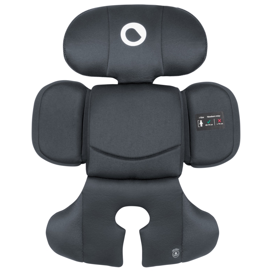Lionelo - Otočná autosedačka s bázou BASTIAAN i-Size 40-150 cm Sivý kameň