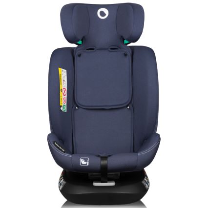 Lionelo - autosedačka s otočnou základňou BASTIAAN ONE i-Size 40–150 cm tmavomodrá