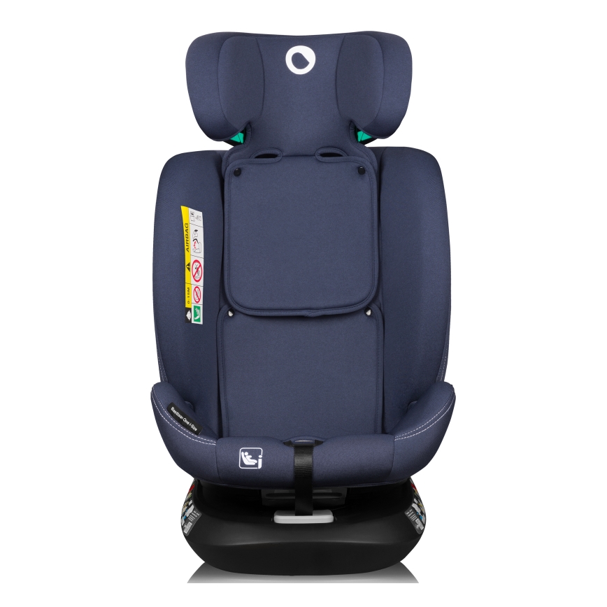 Lionelo - autosedačka s otočnou základňou BASTIAAN ONE i-Size 40–150 cm tmavomodrá