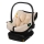 Lionelo - Otočná autosedačka so základňou ASTRID SET i-Size 40-87 cm Beige Sand