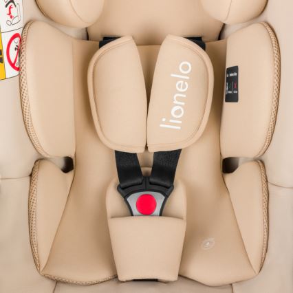 Lionelo - Otočná autosedačka so základňou ASTRID SET i-Size 40-87 cm Beige Sand