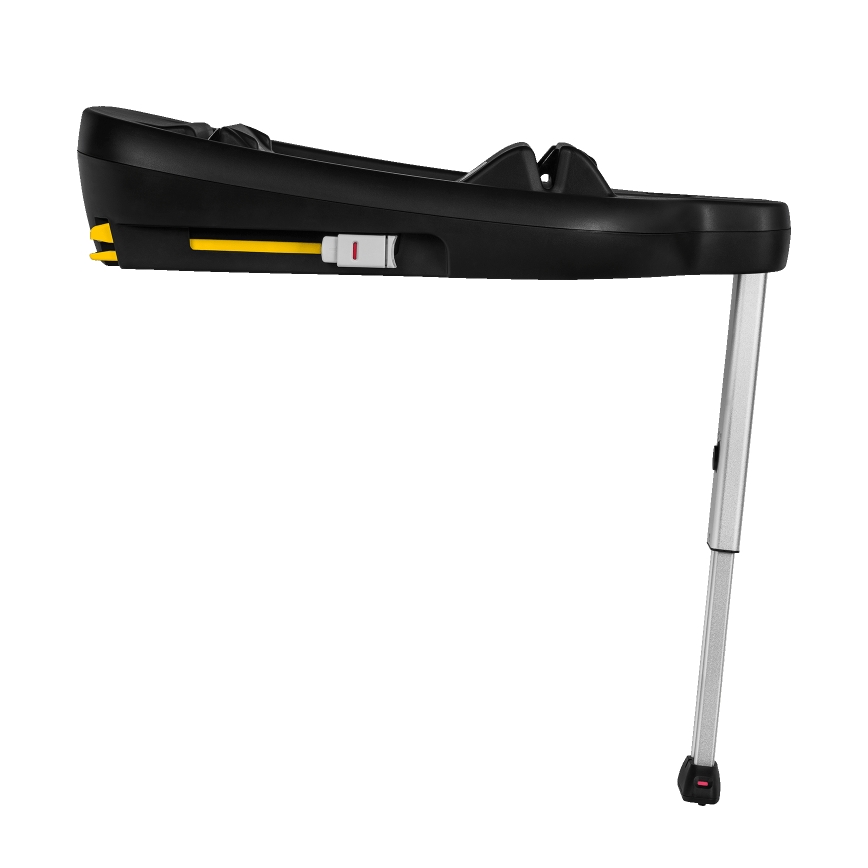 Lionelo - Otočná autosedačka so základňou ASTRID SET i-Size 40-87 cm Čierna/Sivá