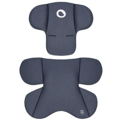 Lionelo - Otočná autosedačka so základňou ASTRID SET i-Size 40-87 cm Čierna/Sivá