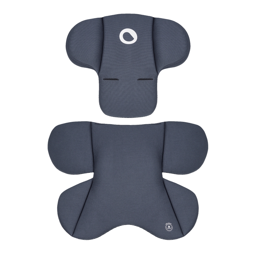 Lionelo - Otočná autosedačka so základňou ASTRID SET i-Size 40-87 cm Čierna/Sivá