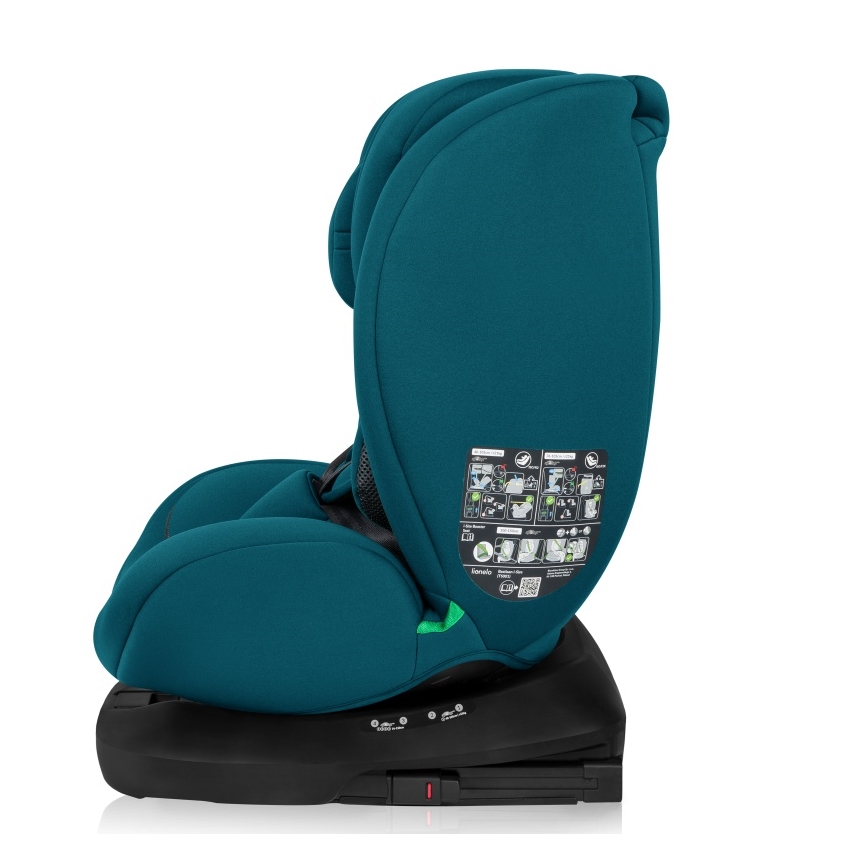 Lionelo - Otočná autosedačka so základňou BASTIAAN i-Size 40-150 cm indigová