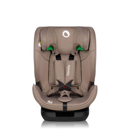 Lionelo - Otočná autosedačka so základňou LAVENDER i-Size 76-150 cm Béžová Latte