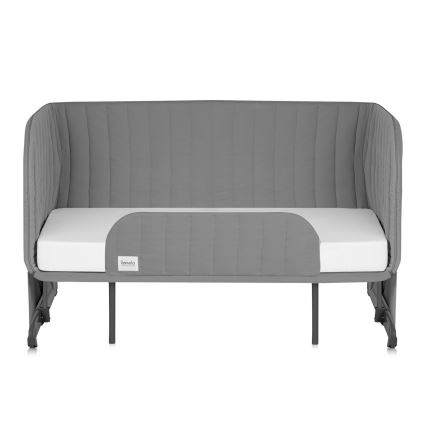 Lionelo - Otroška posteljica 5 v 1 THOMI PLUS Grey Concrete