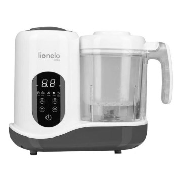 Lionelo - Parný varič 5v1 BABYMENU 110W/230V biela/šedá