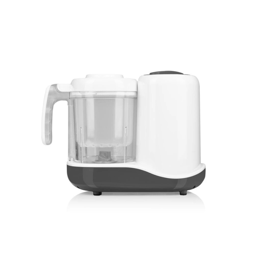 Lionelo - Parný varič 5v1 BABYMENU 110W/230V biela/šedá