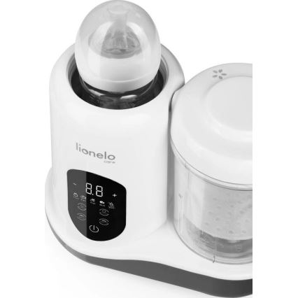 Lionelo - Parný varič 5v1 BABYMENU 110W/230V biela/šedá