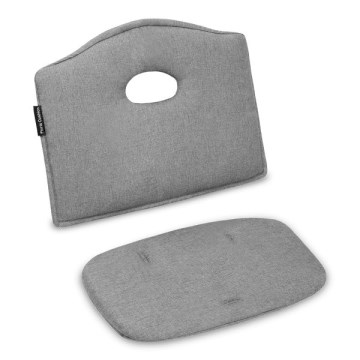 Lionelo - Podložka pre detskú jedálenskú stoličku FLORIS CUSHION Grey Stone