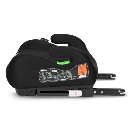 Lionelo - Podsedák do auta LUUK FIX i-Size 125-150 cm čierna
