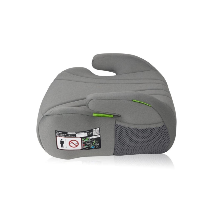 Lionelo - Podsedák do auta LUUK i-Size 125-150 cm šedá